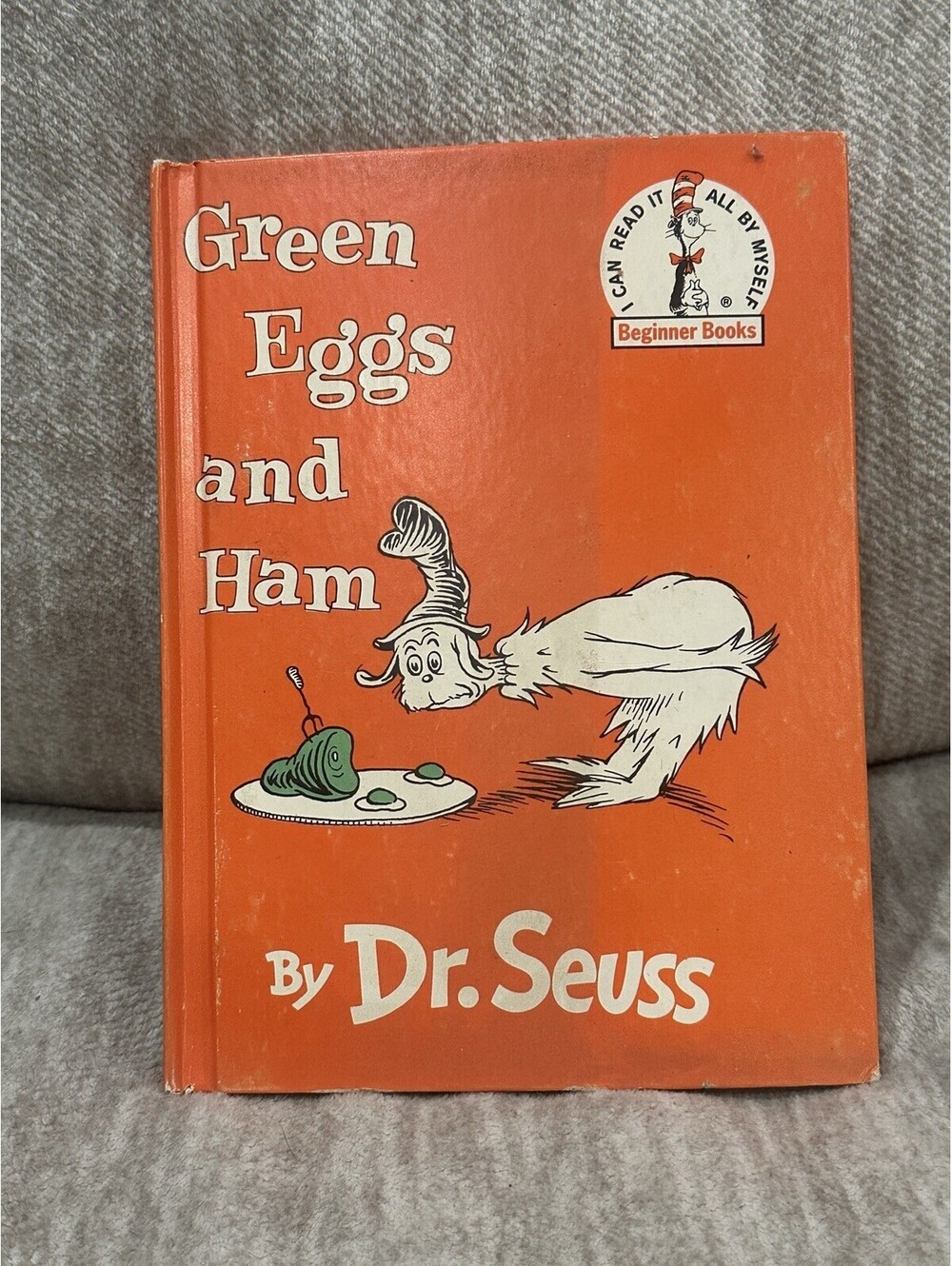 Dr. Seuss Green Eggs and Ham Hardcover Illustrated Beginner Books 1960 Ages 4-8